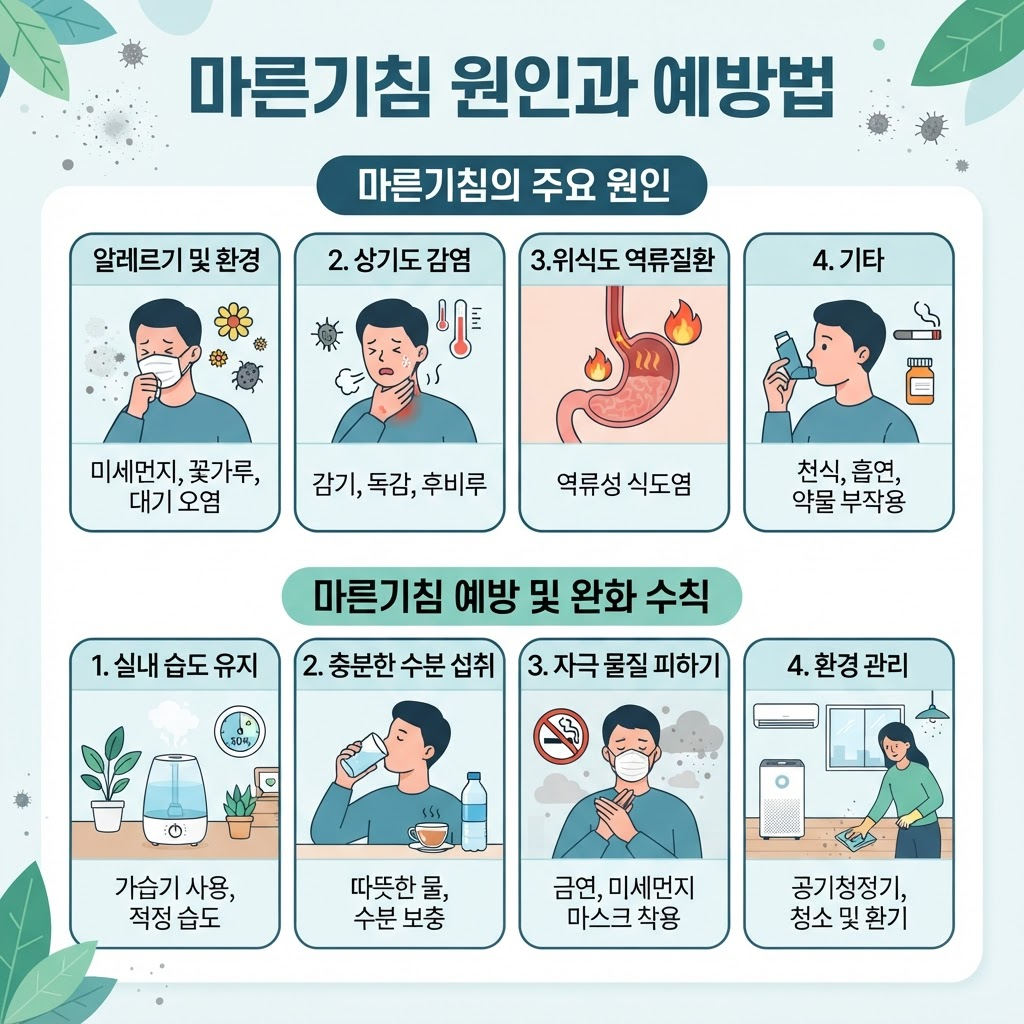 마른기침 원인